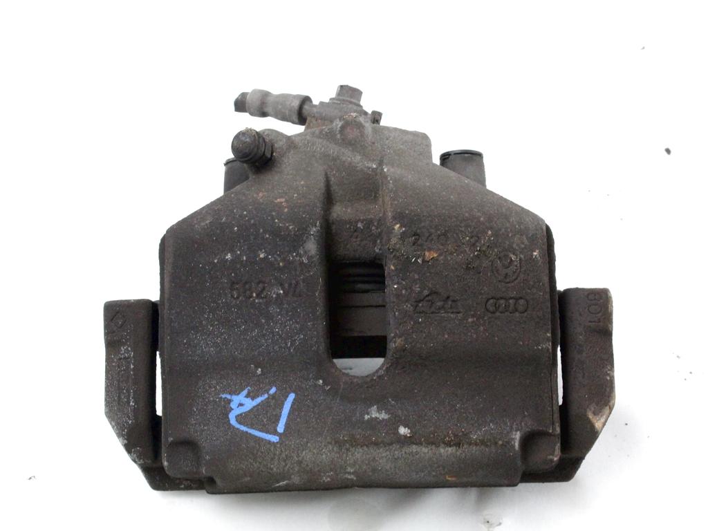 SPREDNJE DESNE ZAVORNE CELJUSTI  OEM N. 1K0615124E ORIGINAL REZERVNI DEL VOLKSWAGEN TOURAN 1T3 MK1 R2 (2010 - 2015) DIESEL LETNIK 2012