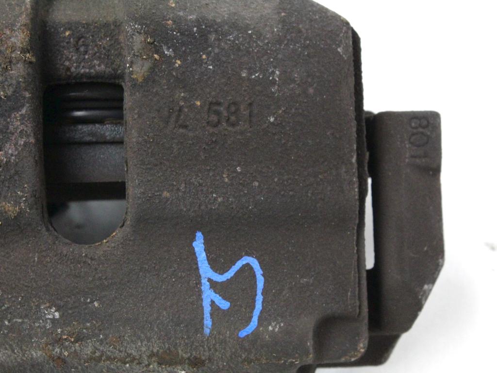 SPREDNJE LEVE ZAVORNE CELJUSTI  OEM N. 1K0615123E ORIGINAL REZERVNI DEL VOLKSWAGEN TOURAN 1T3 MK1 R2 (2010 - 2015) DIESEL LETNIK 2012