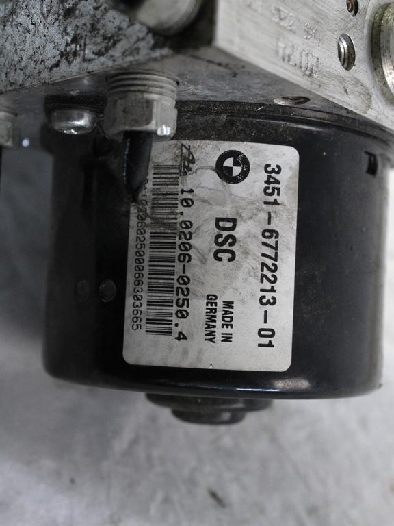 ABS AGREGAT S PUMPO OEM N. 34516772213 ORIGINAL REZERVNI DEL BMW SERIE 3 BER/SW/COUPE/CABRIO E90/E91/E92/E93 (2005 -2009) DIESEL LETNIK 2006