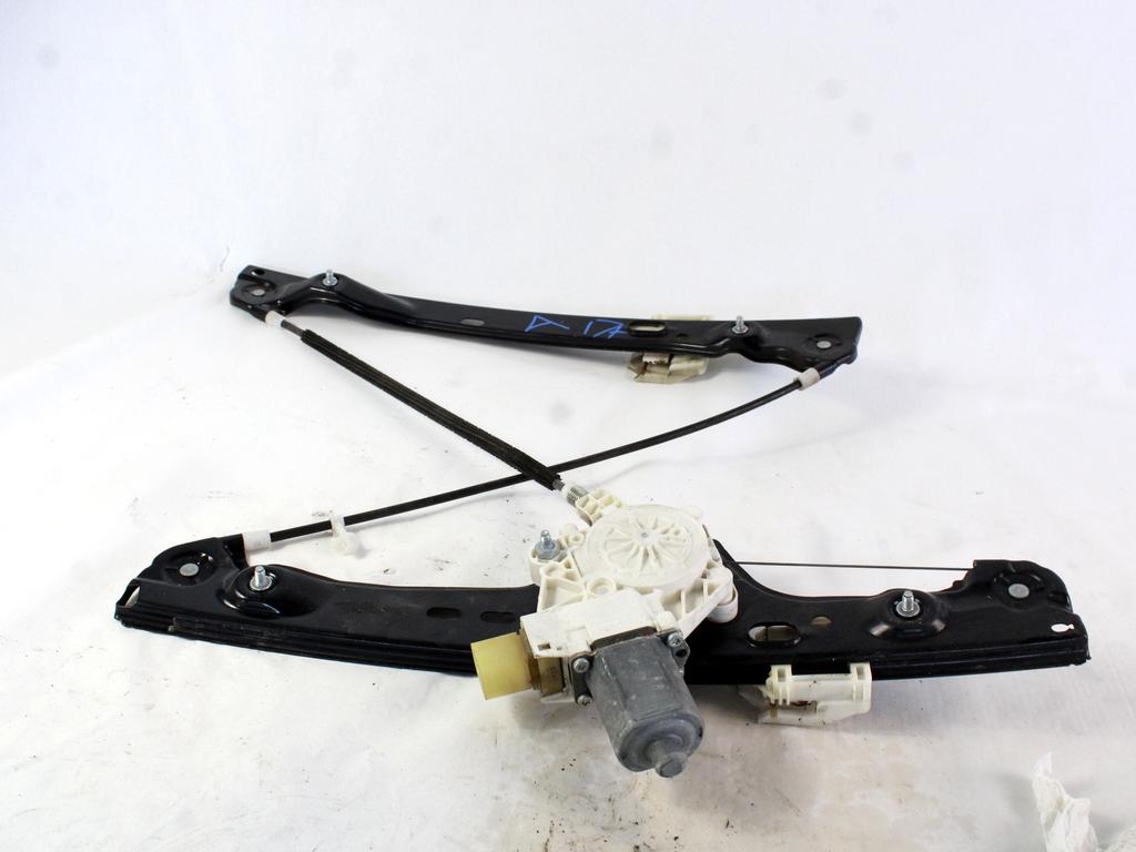 MEHANIZEM DVIGA SPREDNJIH STEKEL  OEM N. 18761 SISTEMA ALZACRISTALLO PORTA ANTERIORE ELETTR ORIGINAL REZERVNI DEL BMW SERIE 3 BER/SW/COUPE/CABRIO E90/E91/E92/E93 (2005 -2009) DIESEL LETNIK 2006