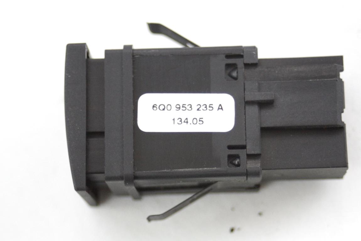 STIKALO VARNOSTNIH ZMIGAVCEV  OEM N. 6Q0953235A ORIGINAL REZERVNI DEL VOLKSWAGEN POLO 9N R (2005 - 10/2009) DIESEL LETNIK 2006