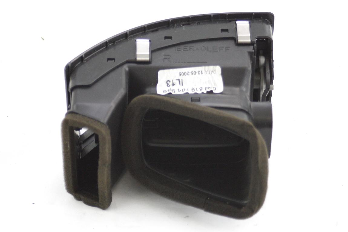 ODVOD ZRAKA OEM N. 6Q0819704 ORIGINAL REZERVNI DEL VOLKSWAGEN POLO 9N R (2005 - 10/2009) DIESEL LETNIK 2006