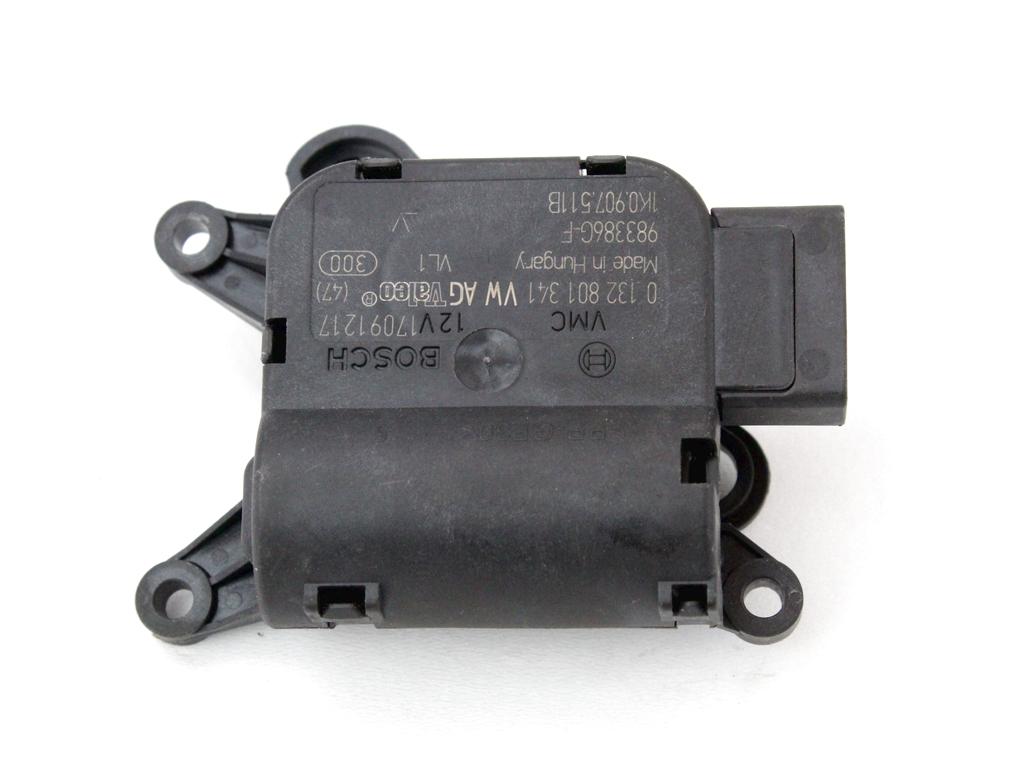 MOTORCEK OGREVANJA OEM N. 1K0907511B ORIGINAL REZERVNI DEL VOLKSWAGEN TOURAN 1T3 MK1 R2 (2010 - 2015) DIESEL LETNIK 2012