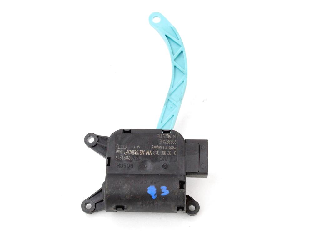 MOTORCEK OGREVANJA OEM N. 1K0907511E ORIGINAL REZERVNI DEL VOLKSWAGEN TOURAN 1T3 MK1 R2 (2010 - 2015) DIESEL LETNIK 2012