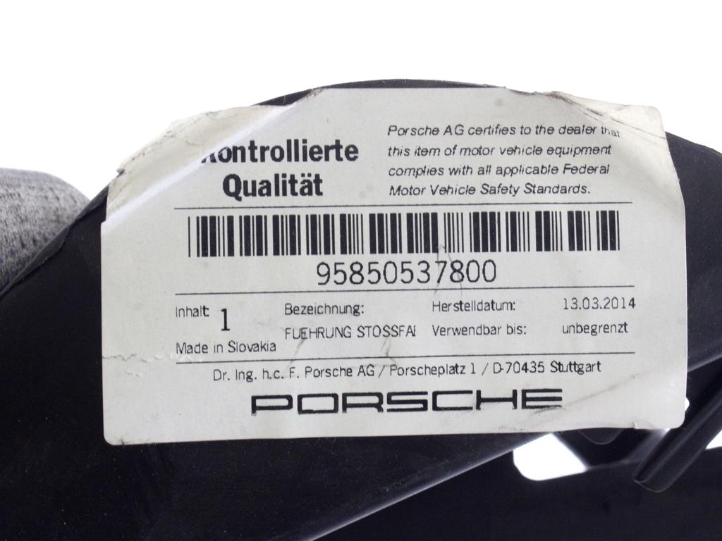 NOSILCI ZADNJEGA ODBIJACA  OEM N. 95850537800 ORIGINAL REZERVNI DEL PORSCHE CAYENNE 92A MK2 (2010 - 2017) BENZINA LETNIK 2012