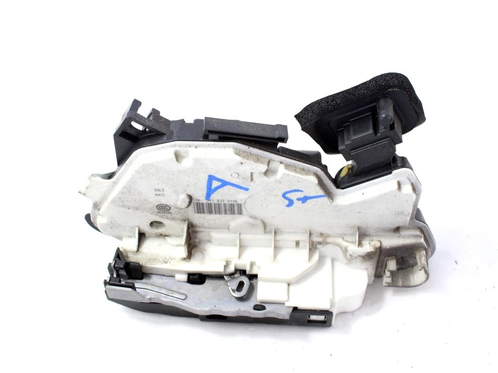 CENTRALNO ZAKLEPANJE PREDNIH LEVIH VRAT OEM N. 5K1837015E ORIGINAL REZERVNI DEL VOLKSWAGEN POLO 6R1 6C1 R (02/2014 - 2017) DIESEL LETNIK 2015