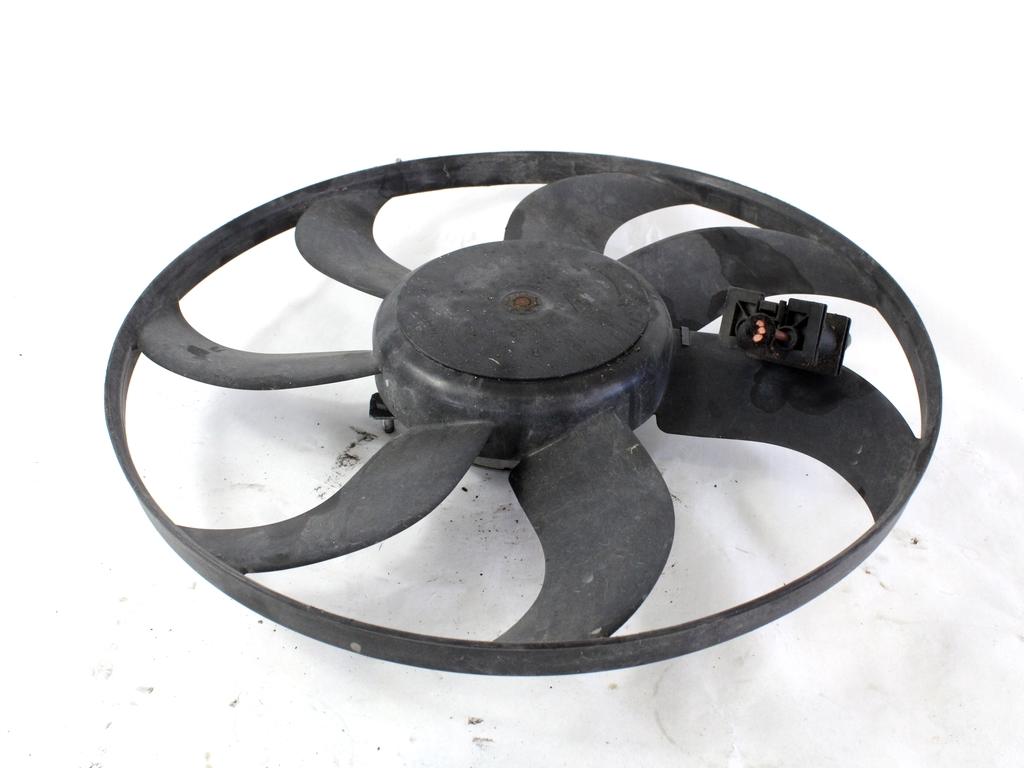 VENTILATOR HLADILNIKA OEM N. 6E0959455E ORIGINAL REZERVNI DEL VOLKSWAGEN POLO 6R1 6C1 R (02/2014 - 2017) DIESEL LETNIK 2015