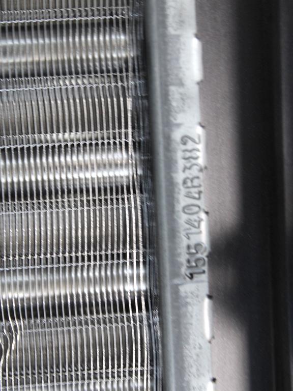 GRELEC RADIATORJA OEM N. 1608182480 ORIGINAL REZERVNI DEL PEUGEOT 208 CA CC MK1 (2012 -2019) DIESEL LETNIK 2014