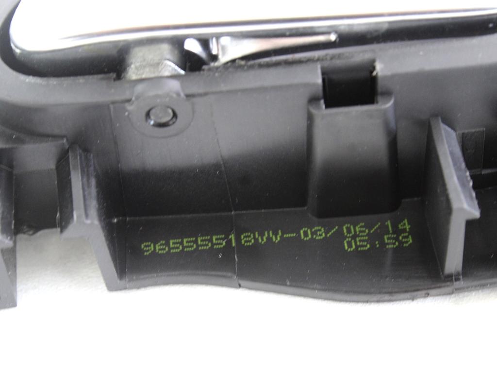 NOTRANJA KLJUKA  OEM N. 96555518VV ORIGINAL REZERVNI DEL PEUGEOT 208 CA CC MK1 (2012 -2019) DIESEL LETNIK 2014