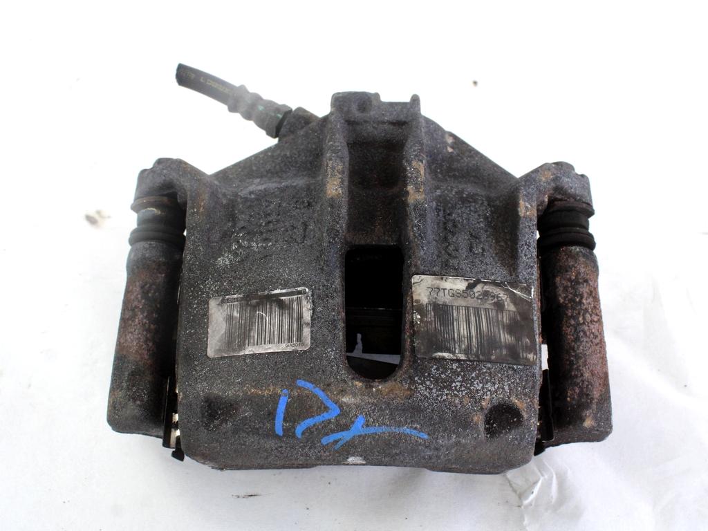 SPREDNJE DESNE ZAVORNE CELJUSTI  OEM N. 9805497780 ORIGINAL REZERVNI DEL PEUGEOT 208 CA CC MK1 (2012 -2019) DIESEL LETNIK 2014