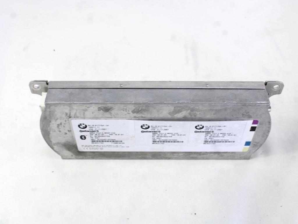 RACUNALNIK TELEFONA  OEM N. 84109177754 ORIGINAL REZERVNI DEL BMW SERIE 5 E60 E61 (2003 - 2010) DIESEL LETNIK 2008