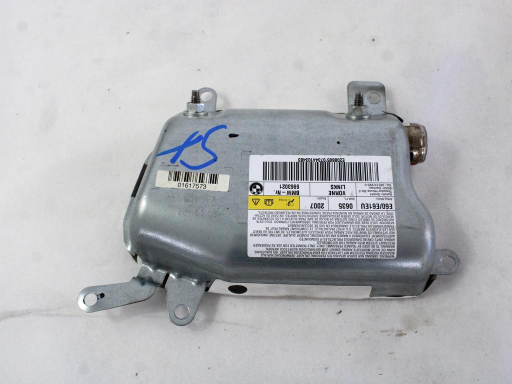 ZRACNA BLAZINA GLAVA LEVA OEM N. 6963021 ORIGINAL REZERVNI DEL BMW SERIE 5 E60 E61 (2003 - 2010) DIESEL LETNIK 2008