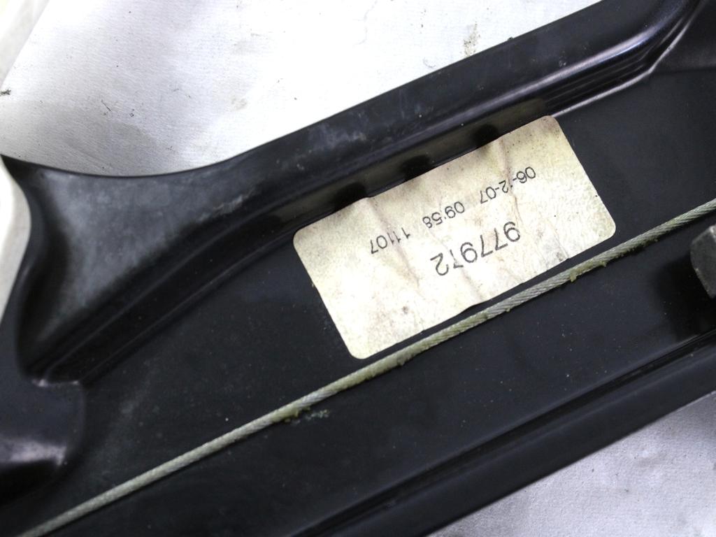 MEHANIZEM DVIGA SPREDNJIH STEKEL  OEM N. 22661 SISTEMA ALZACRISTALLO PORTA ANTERIORE ELETTR ORIGINAL REZERVNI DEL BMW SERIE 5 E60 E61 (2003 - 2010) DIESEL LETNIK 2008