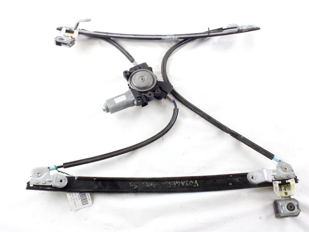 MEHANIZEM DVIGA SPREDNJIH STEKEL  OEM N. 18267 SISTEMA ALZACRISTALLO PORTA ANTERIORE ELETTR ORIGINAL REZERVNI DEL CHRYSLER VOYAGER/GRAN VOYAGER RG RS MK4 (2001 - 2007) DIESEL LETNIK 2007