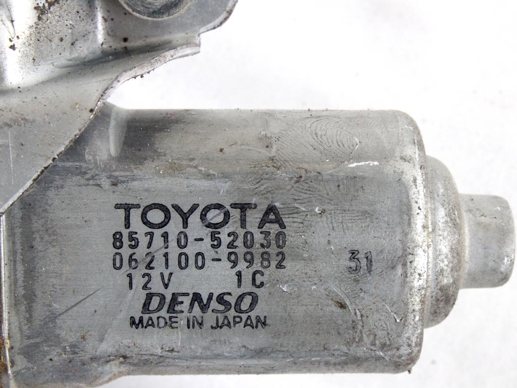 MEHANIZEM DVIGA SPREDNJIH STEKEL  OEM N. 10466 SISTEMA ALZACRISTALLO PORTA ANTERIORE ELETTR ORIGINAL REZERVNI DEL TOYOTA YARIS P1 MK1 (03/1999 - 03/2003) BENZINA LETNIK 2000