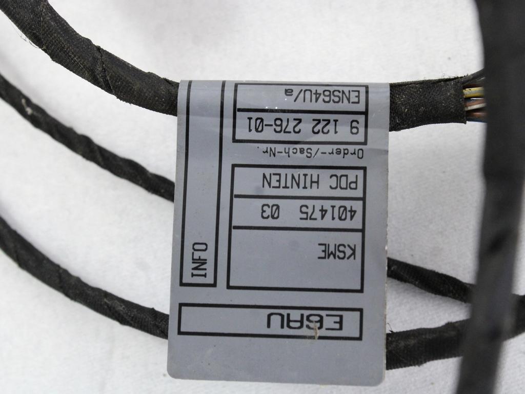 ELEKTRICNA NAPELJAVA OEM N. 9122276 ORIGINAL REZERVNI DEL BMW SERIE 5 E60 E61 (2003 - 2010) DIESEL LETNIK 2008