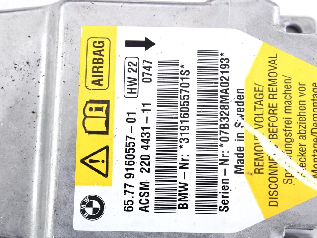 KIT AIRBAG KOMPLET OEM N. 22661 KIT AIRBAG COMPLETO ORIGINAL REZERVNI DEL BMW SERIE 5 E60 E61 (2003 - 2010) DIESEL LETNIK 2008