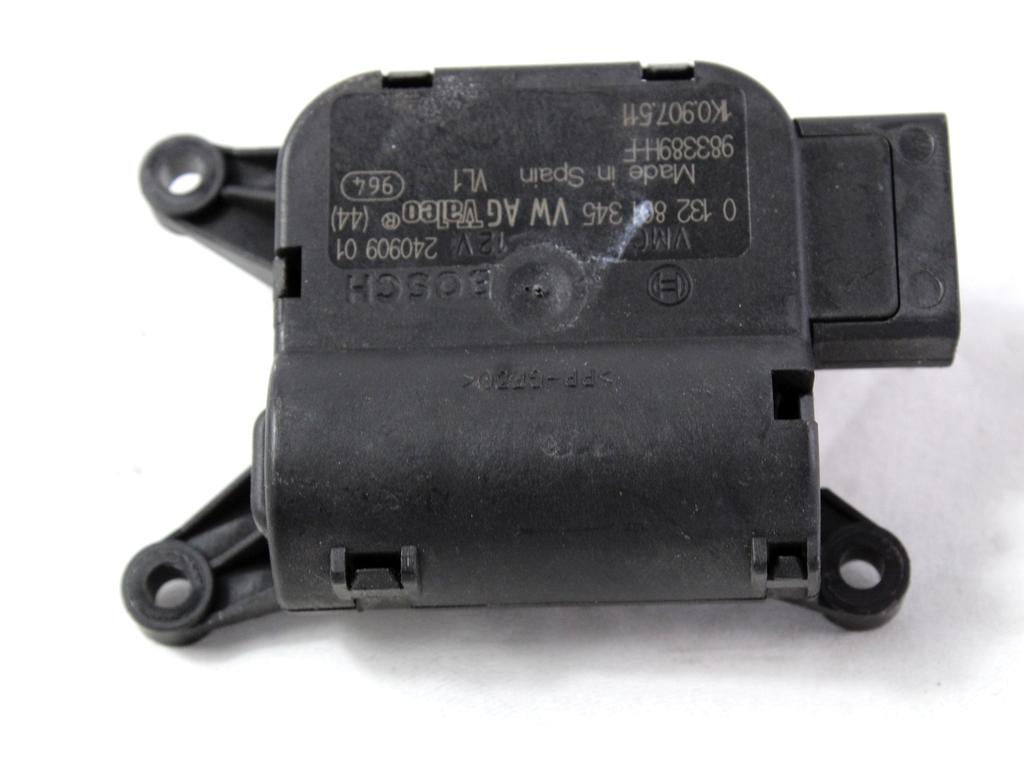 MOTORCEK OGREVANJA OEM N. 1K0907511 ORIGINAL REZERVNI DEL VOLKSWAGEN SCIROCCO 137 138 MK3 (10/2008 - 06-2014)BENZINA LETNIK 2009