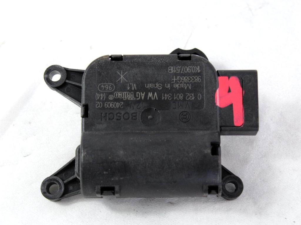 MOTORCEK OGREVANJA OEM N. 1K0907511B ORIGINAL REZERVNI DEL VOLKSWAGEN SCIROCCO 137 138 MK3 (10/2008 - 06-2014)BENZINA LETNIK 2009