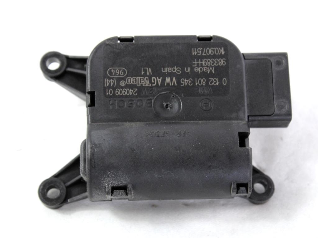 MOTORCEK OGREVANJA OEM N. 1K0907511 ORIGINAL REZERVNI DEL VOLKSWAGEN SCIROCCO 137 138 MK3 (10/2008 - 06-2014)BENZINA LETNIK 2009