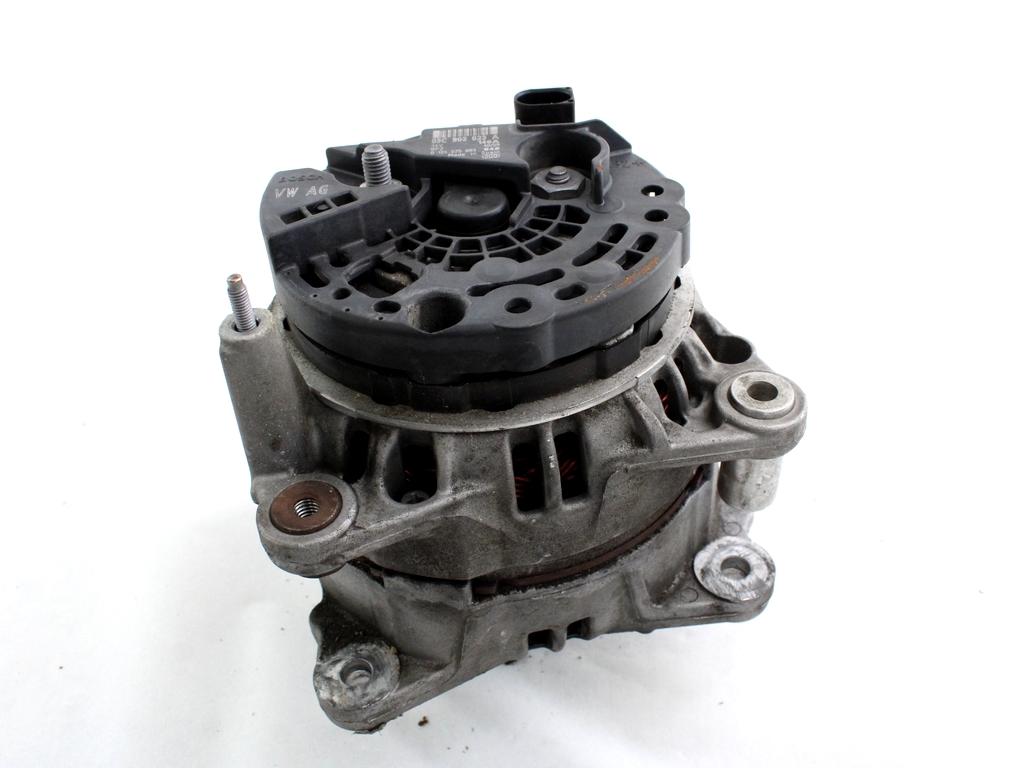 ALTERNATOR OEM N. 03C903023A ORIGINAL REZERVNI DEL VOLKSWAGEN SCIROCCO 137 138 MK3 (10/2008 - 06-2014)BENZINA LETNIK 2009