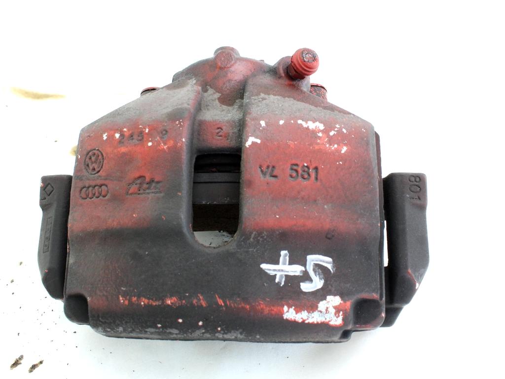 SPREDNJE LEVE ZAVORNE CELJUSTI  OEM N. 1K0615123E ORIGINAL REZERVNI DEL VOLKSWAGEN SCIROCCO 137 138 MK3 (10/2008 - 06-2014)BENZINA LETNIK 2009