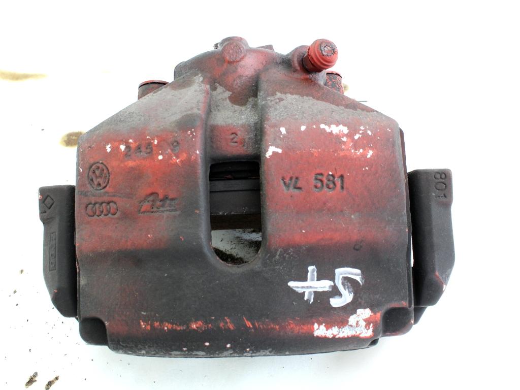 SPREDNJE LEVE ZAVORNE CELJUSTI  OEM N. 1K0615123E ORIGINAL REZERVNI DEL VOLKSWAGEN SCIROCCO 137 138 MK3 (10/2008 - 06-2014)BENZINA LETNIK 2009