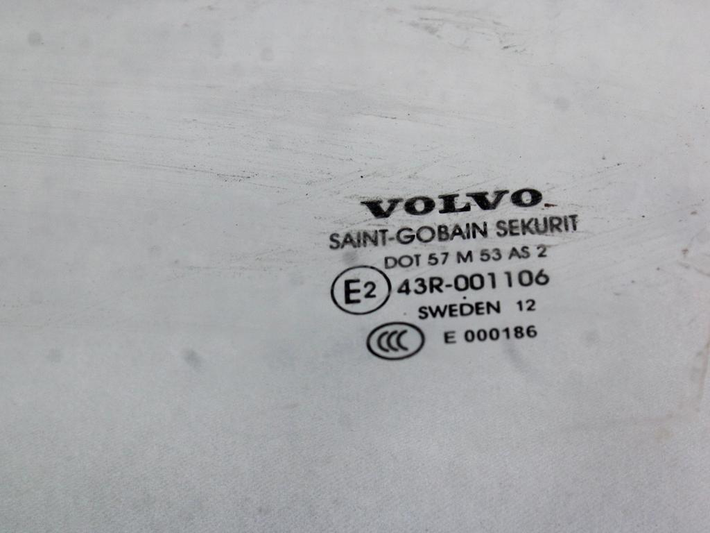 STEKLO SPREDNJIH LEVIH VRAT OEM N. 30745617 ORIGINAL REZERVNI DEL VOLVO XC60 156 (2008 - 2013)DIESEL LETNIK 2012