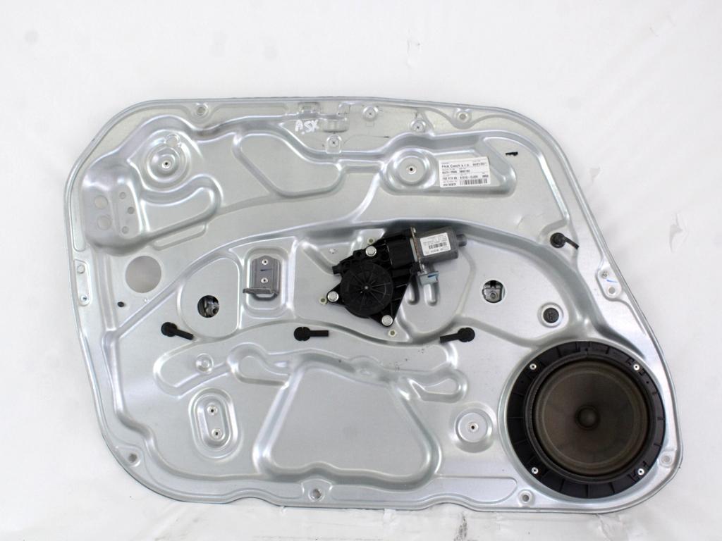 MEHANIZEM DVIGA SPREDNJIH STEKEL  OEM N. 28583 SISTEMA ALZACRISTALLO PORTA ANTERIORE ELETTR ORIGINAL REZERVNI DEL HYUNDAI I30 FD MK1 (2007 - 2011)DIESEL LETNIK 2011