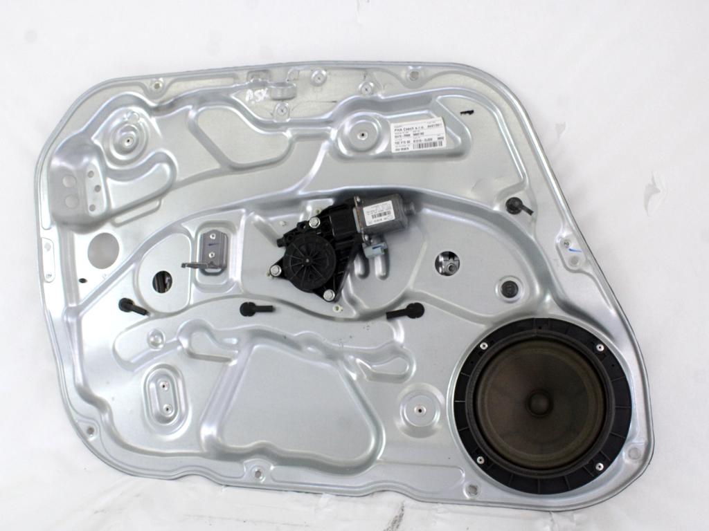 MEHANIZEM DVIGA SPREDNJIH STEKEL  OEM N. 28583 SISTEMA ALZACRISTALLO PORTA ANTERIORE ELETTR ORIGINAL REZERVNI DEL HYUNDAI I30 FD MK1 (2007 - 2011)DIESEL LETNIK 2011