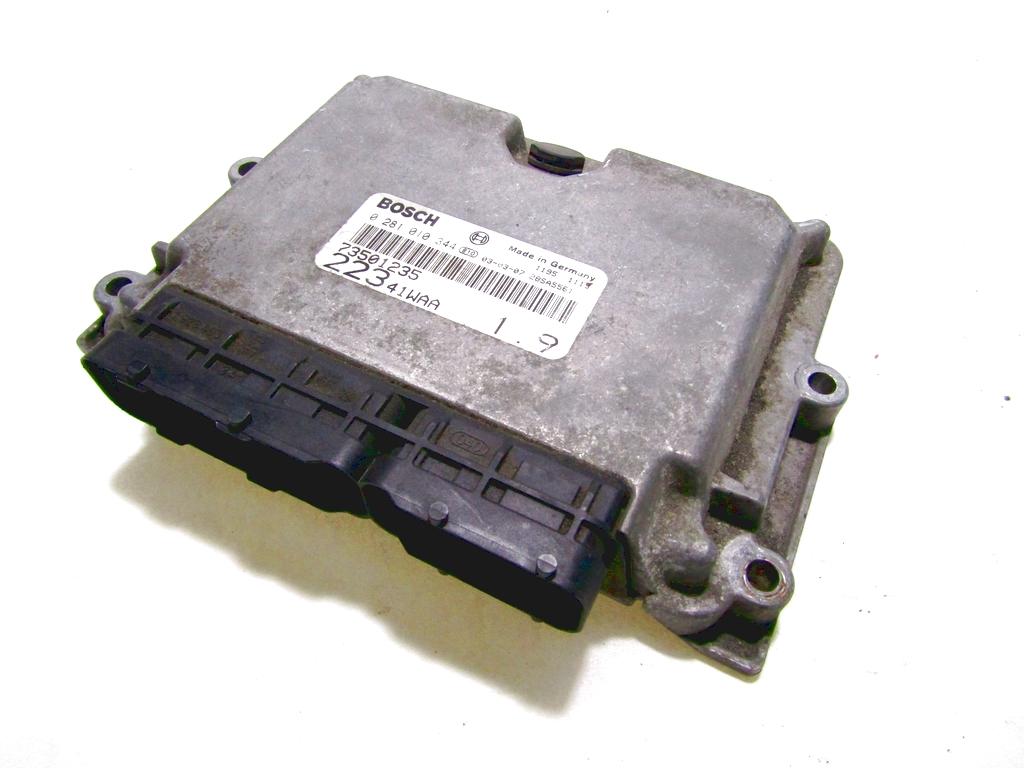 OSNOVNA KRMILNA ENOTA DDE / MODUL ZA VBRIZGAVANJE OEM N. 73501235 ORIGINAL REZERVNI DEL FIAT DOBLO 223 MK1 (2000 - 2004) DIESEL LETNIK 2003