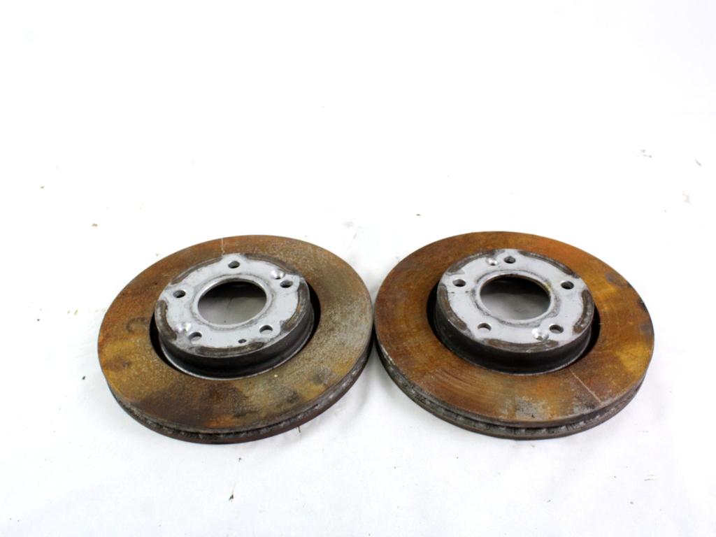 SPREDNJI ZAVORNI DISKI OEM N. 517122L500 ORIGINAL REZERVNI DEL HYUNDAI I30 FD MK1 (2007 - 2011)DIESEL LETNIK 2011