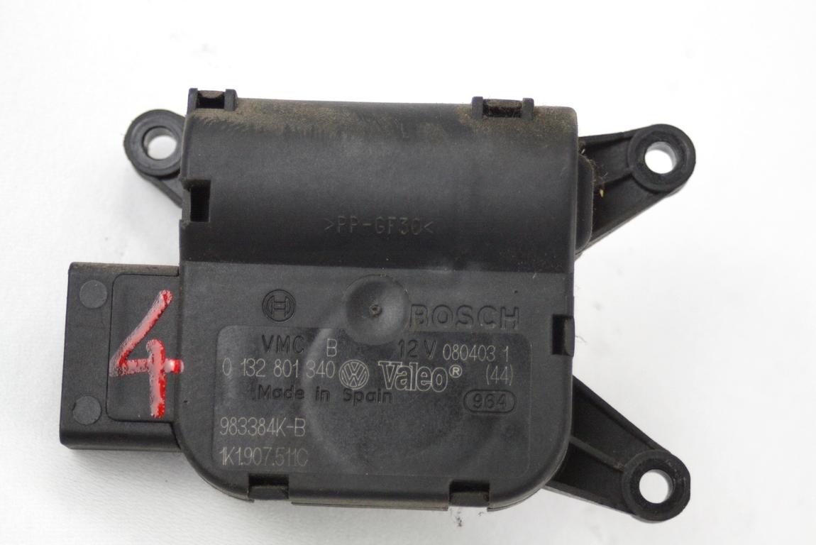 MOTORCEK OGREVANJA OEM N. 1K1907511C ORIGINAL REZERVNI DEL AUDI A3 MK2 8P 8PA 8P1 (2003 - 2008)DIESEL LETNIK 2003