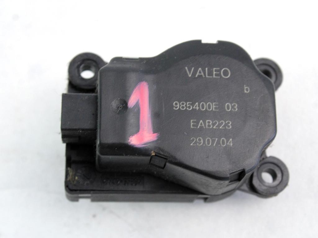 MOTORCEK OGREVANJA OEM N. 985400E ORIGINAL REZERVNI DEL BMW SERIE 1 BER/COUPE/CABRIO E81/E82/E87/E88 (2003 - 2007) BENZINA LETNIK 2004