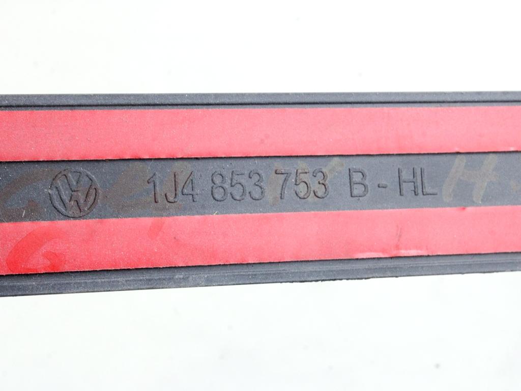 ZUNANJI PROFILI IN LETVE OEM N. 1J4853753B ORIGINAL REZERVNI DEL VOLKSWAGEN GOLF IV 1J1 1E7 1J5 MK4 BER/SW (1998 - 2004) DIESEL LETNIK 1998