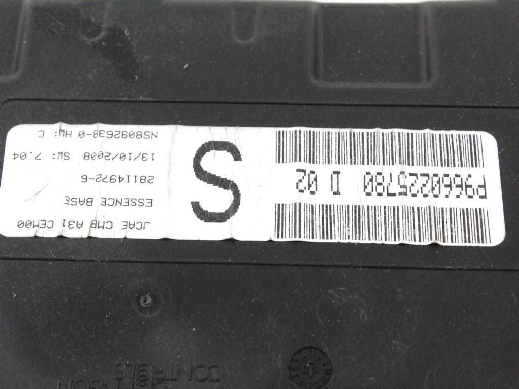 KILOMETER STEVEC OEM N. 9660225780 ORIGINAL REZERVNI DEL CITROEN C3 / PLURIEL MK1R (09/2005 - 11/2010) BENZINA LETNIK 2008