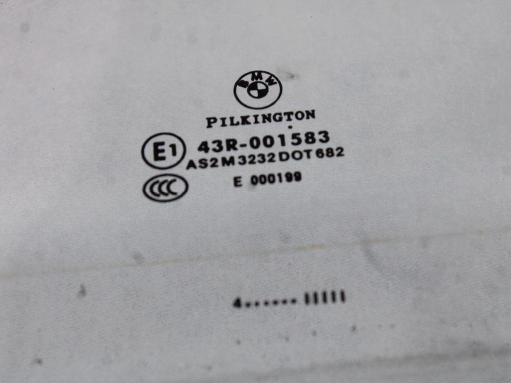 ZADNJA LEVA STEKLO OEM N. 51357067793 ORIGINAL REZERVNI DEL BMW SERIE 1 BER/COUPE/CABRIO E81/E82/E87/E88 (2003 - 2007) BENZINA LETNIK 2004