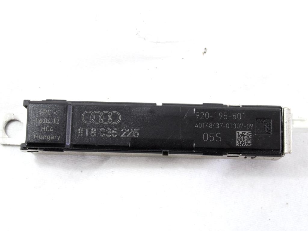 OJACEVALEC / ANTENA OEM N. 8T8035225 ORIGINAL REZERVNI DEL AUDI A5 8T R COUPE/5P  (08/2011 - 06/2016) DIESEL LETNIK 2012