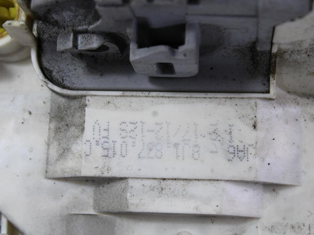 CENTRALNO ZAKLEPANJE PREDNIH LEVIH VRAT OEM N. 8J1837015C ORIGINAL REZERVNI DEL AUDI A5 8T R COUPE/5P  (08/2011 - 06/2016) DIESEL LETNIK 2012