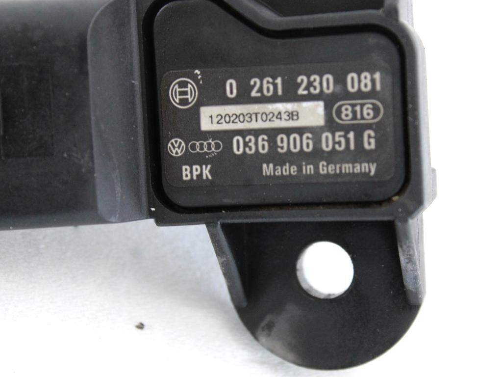 TLAK IZPUSNIH PLINOV SENZORJA OEM N. 036906051G ORIGINAL REZERVNI DEL AUDI A5 8T R COUPE/5P  (08/2011 - 06/2016) DIESEL LETNIK 2012