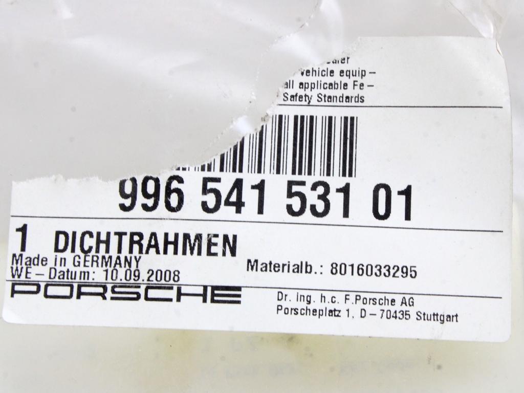 TESNILO ZA STEKLA OEM N. 99654153101 ORIGINAL REZERVNI DEL PORSCHE 911 996 (09/1997 - 12/2004)BENZINA LETNIK 2004