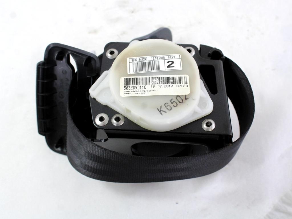 VARNOSTNI PAS OEM N. 96871541XX ORIGINAL REZERVNI DEL CITROEN C4 MK2 (2010 - 2018) DIESEL LETNIK 2011