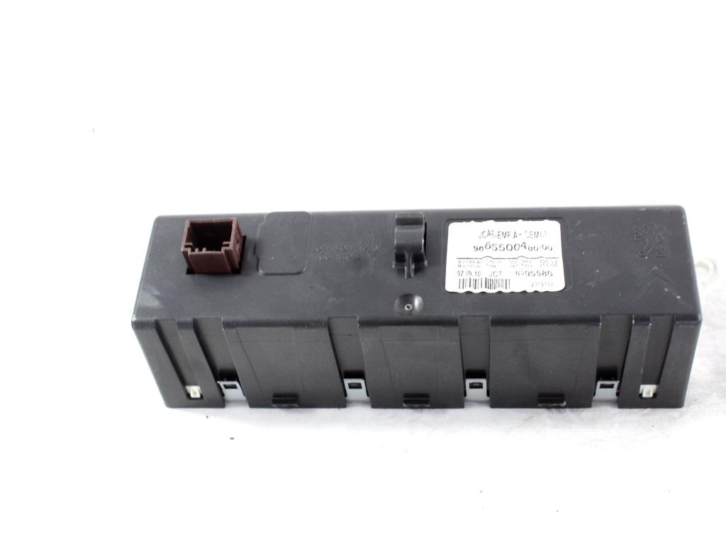 POTOVALNI RACUNALNIK OEM N. 9665500480 ORIGINAL REZERVNI DEL CITROEN C4 MK2 (2010 - 2018) DIESEL LETNIK 2011