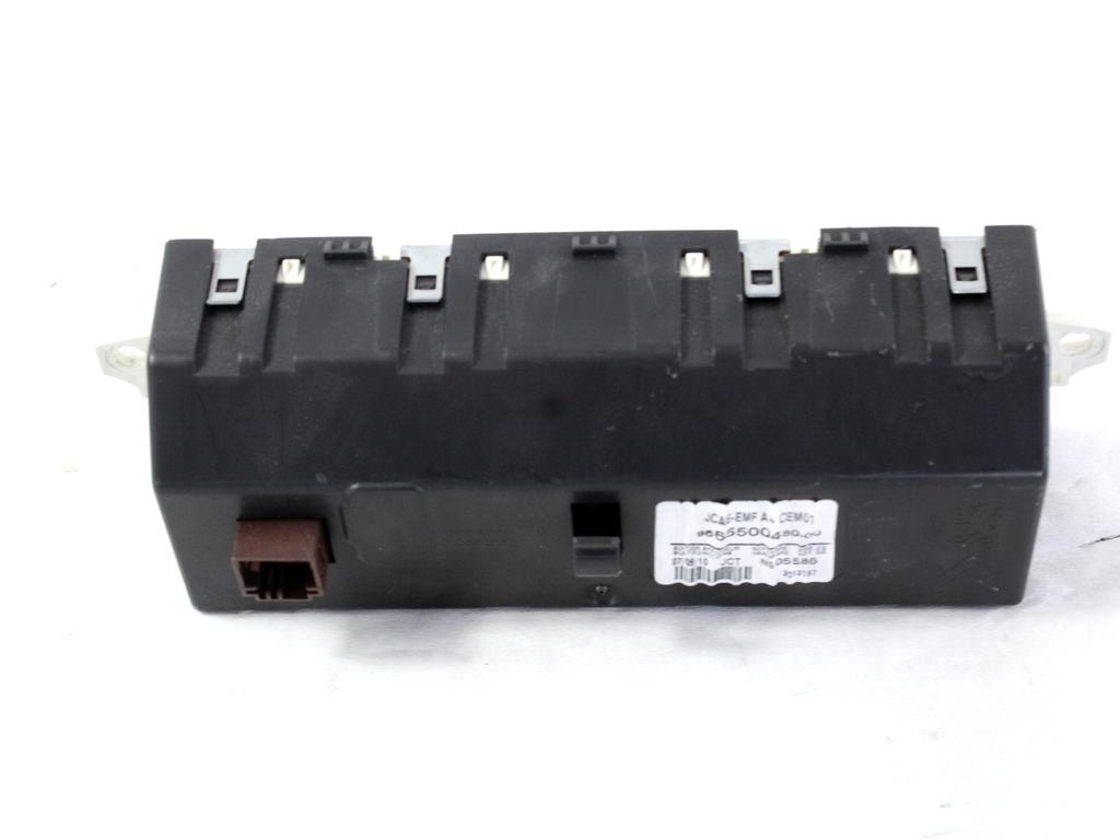 POTOVALNI RACUNALNIK OEM N. 9665500480 ORIGINAL REZERVNI DEL CITROEN C4 MK2 (2010 - 2018) DIESEL LETNIK 2011