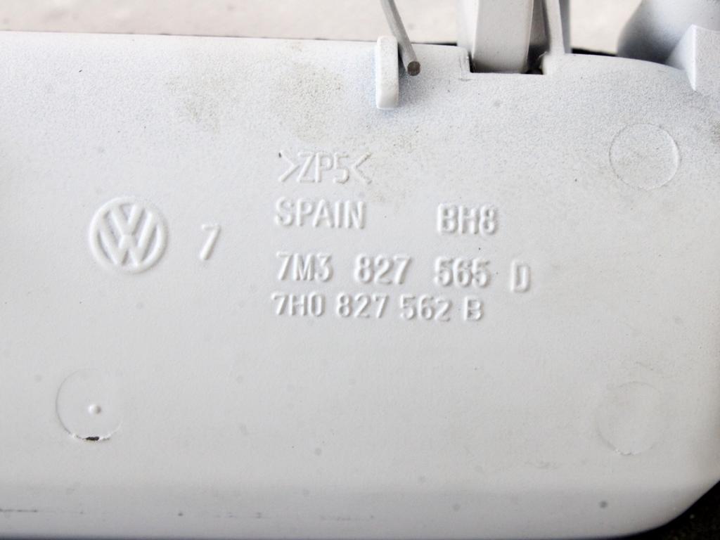 KLJUKA PRTLJA?NIKA/PRTLJA?NA VRATA OEM N. 7M3827565D ORIGINAL REZERVNI DEL VOLKSWAGEN SHARAN 7M8 7M9 7M6 R2 (2004 - 2010)DIESEL LETNIK 2008