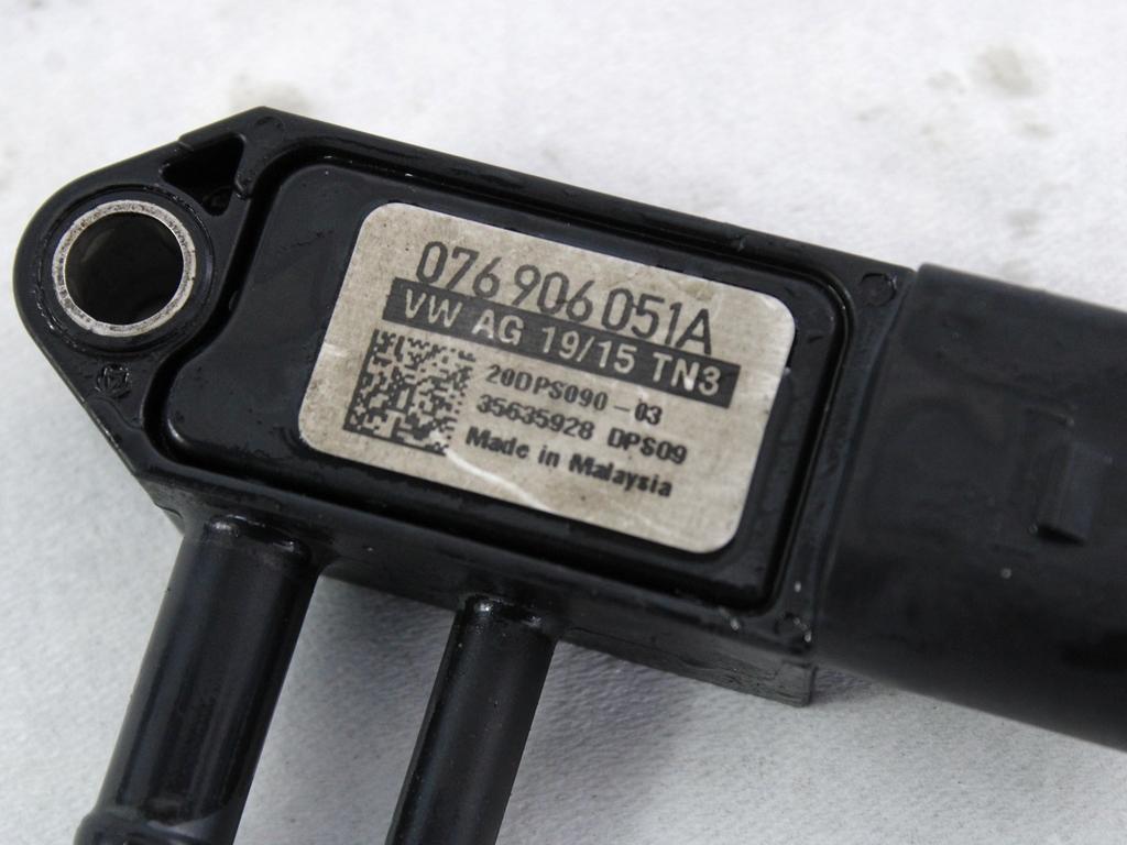 TLAK IZPUSNIH PLINOV SENZORJA OEM N. 076906051A ORIGINAL REZERVNI DEL VOLKSWAGEN TIGUAN 5N MK1 (2007 - 2011)DIESEL LETNIK 2008