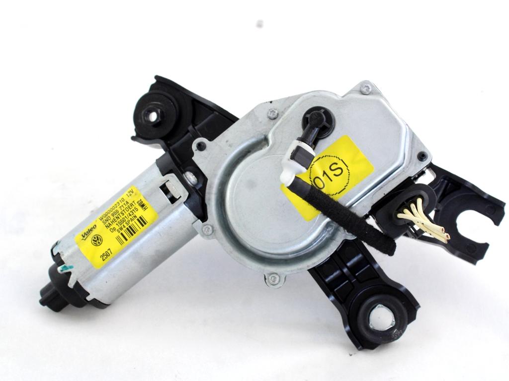 MOTORCEK ZADNJEGA BRISALCA OEM N. 5N0955711A ORIGINAL REZERVNI DEL VOLKSWAGEN TIGUAN 5N MK1 (2007 - 2011)DIESEL LETNIK 2008