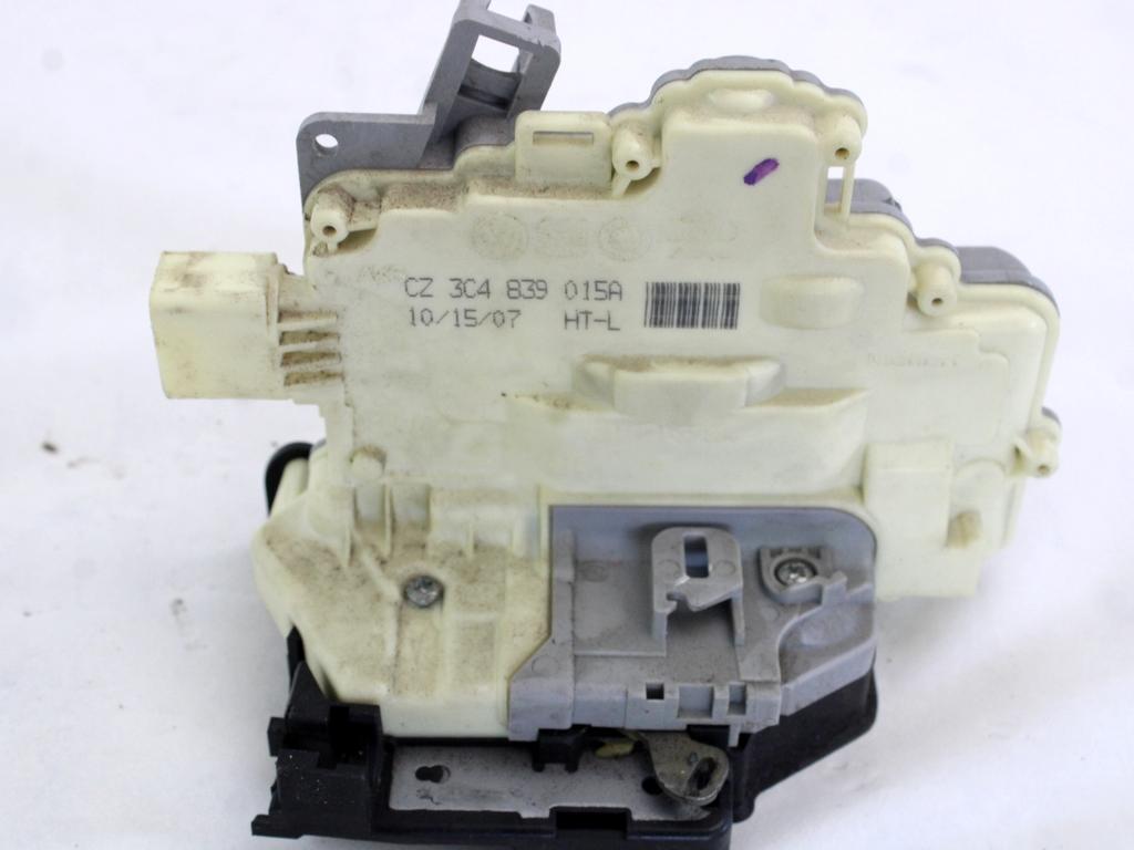 CENTRALNA KLJUCAVNICA ZADJIH LEVIH VRAT OEM N. 3C4839015A ORIGINAL REZERVNI DEL VOLKSWAGEN TIGUAN 5N MK1 (2007 - 2011)DIESEL LETNIK 2008