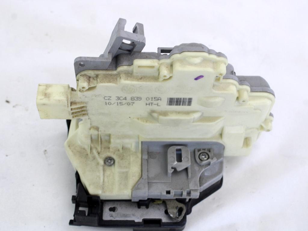 CENTRALNA KLJUCAVNICA ZADJIH LEVIH VRAT OEM N. 3C4839015A ORIGINAL REZERVNI DEL VOLKSWAGEN TIGUAN 5N MK1 (2007 - 2011)DIESEL LETNIK 2008