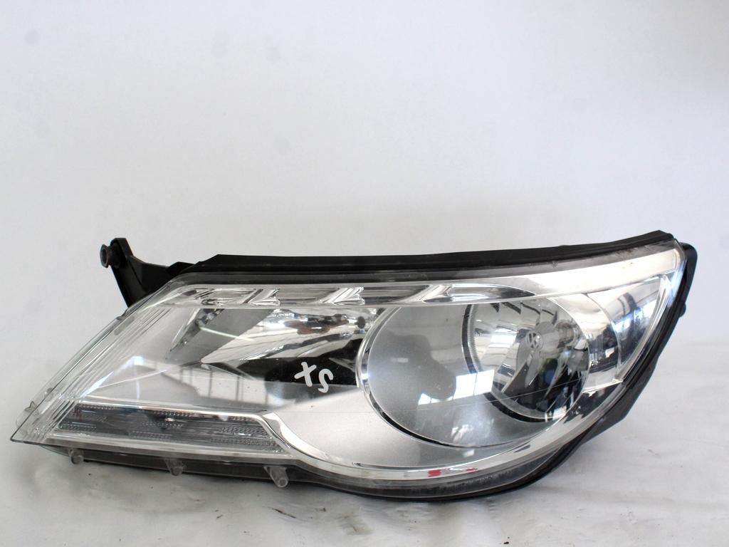 SPREDNJI LEVI ZAROMETI  OEM N. 5N1941031P ORIGINAL REZERVNI DEL VOLKSWAGEN TIGUAN 5N MK1 (2007 - 2011)DIESEL LETNIK 2008